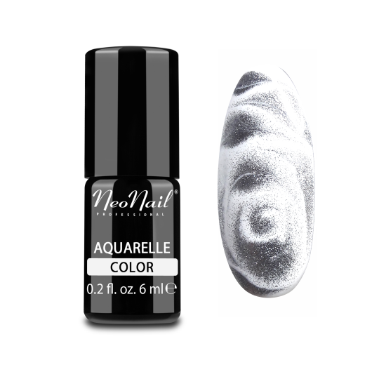 Гель-лак 6мл. №5772-1 Silver Aquarelle - neonail.ru Гель-лак 6мл. №5772-1 Silver Aquarelle