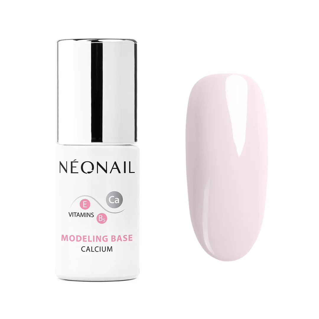 Базовое покрытие Modeling Base Calcium Basic Pink NEONAIL 7,2мл 8624-7