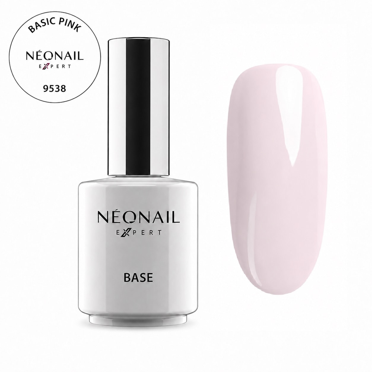 Базовое покрытие Modeling Base Calcium Basic Pink NEONAIL 15мл 9538
